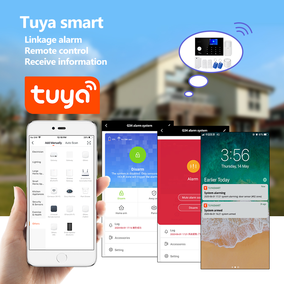 KERUI 4G Alarm with Doorbell R - Smart Home Keyboard 리뷰 및 가격