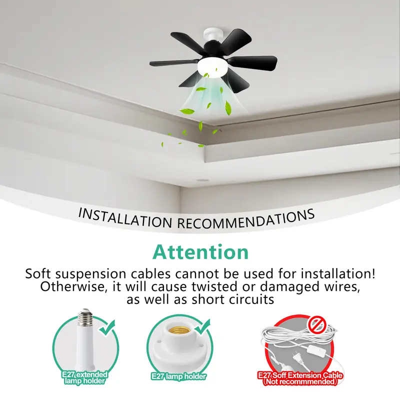 40W Ceiling Fan with Remote Co - Smart Home Ventilation System 리뷰 및 가격