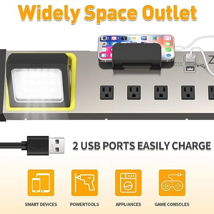 Workshop/Garage/Office/Home 10 - Smart Power Strip 리뷰 및 가격
