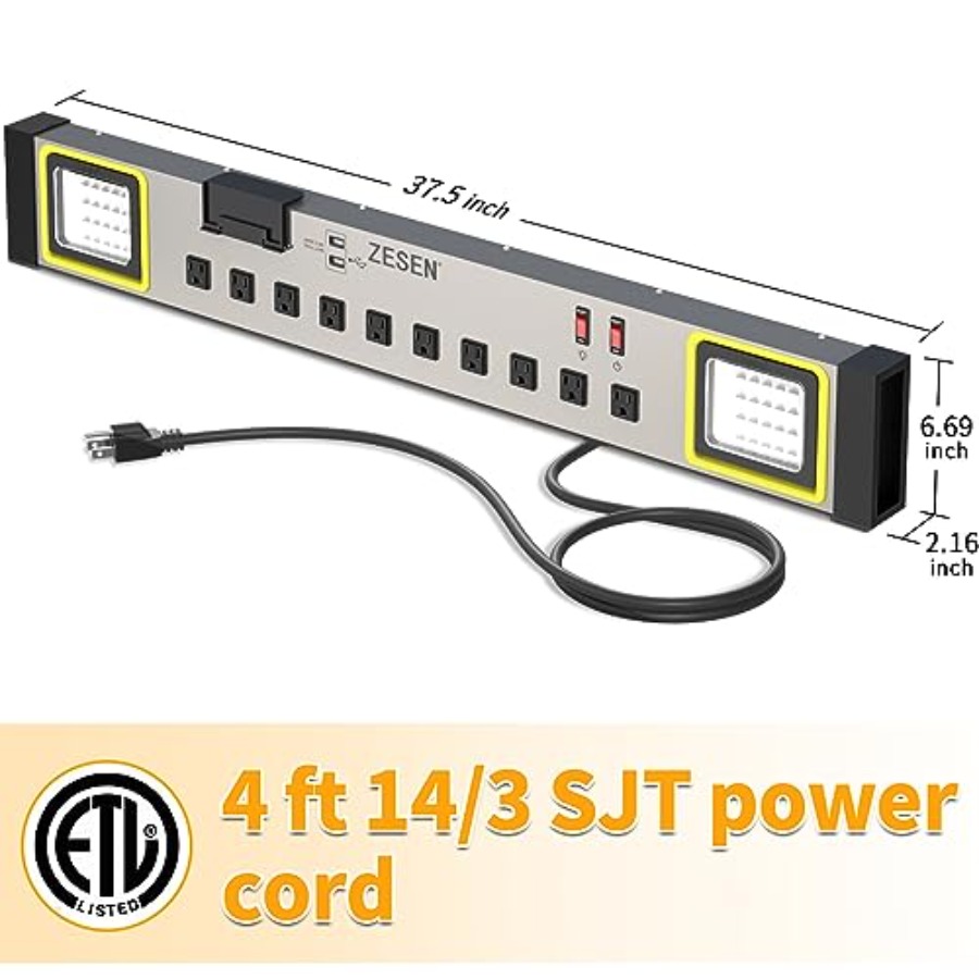 Workshop/Garage/Office/Home 10 - Smart Power Strip 리뷰 및 가격
