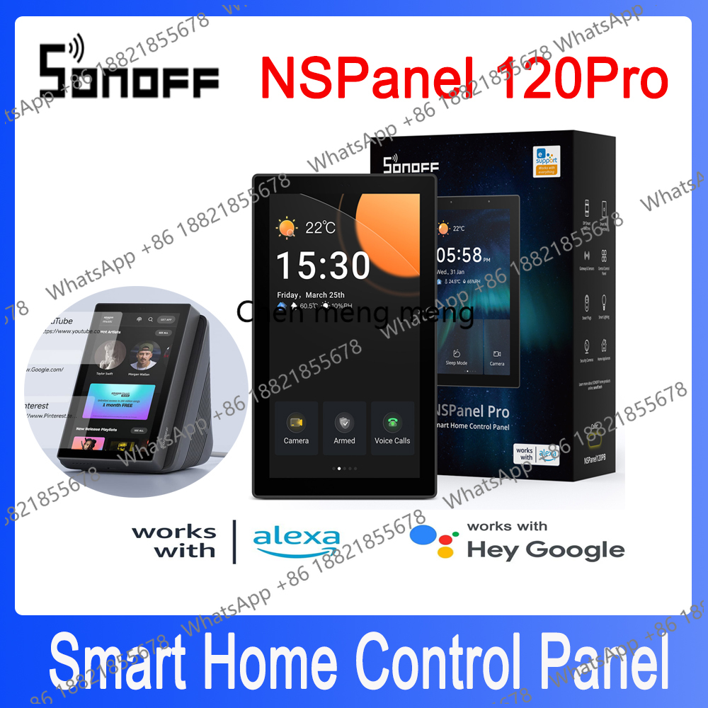 NSPanel Pro 120/86 Smart Home  - Smart Home Touchscreen Control Panel 리뷰 및 가격