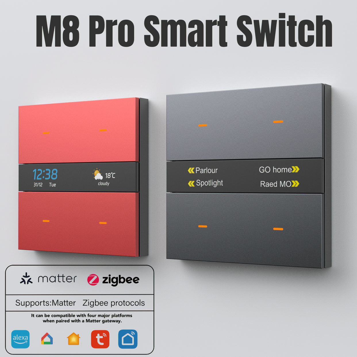 M8Pro Tuya Smart Switch & Zigb - Smart Home Zigbee 리뷰 및 가격