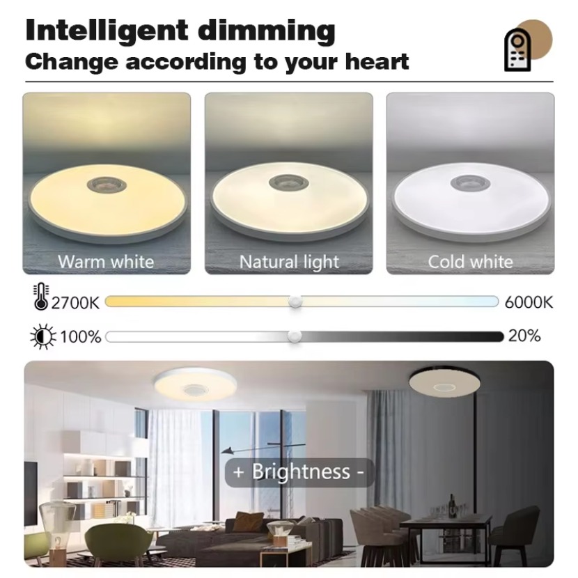 TUYA Smart Music Ceiling Light - Smart Home For Pc 리뷰 및 가격