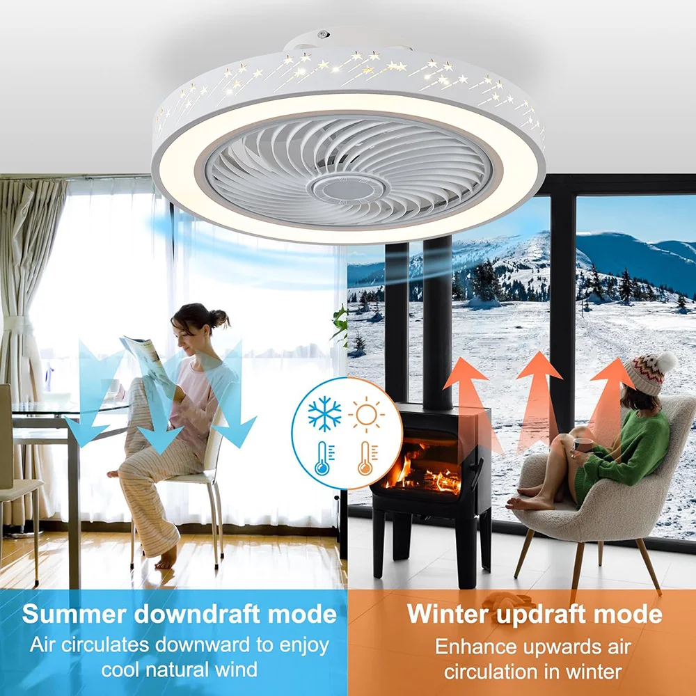 Smart App ceiling fan 46CM fan - Smart Home Ventilation System 리뷰 및 가격