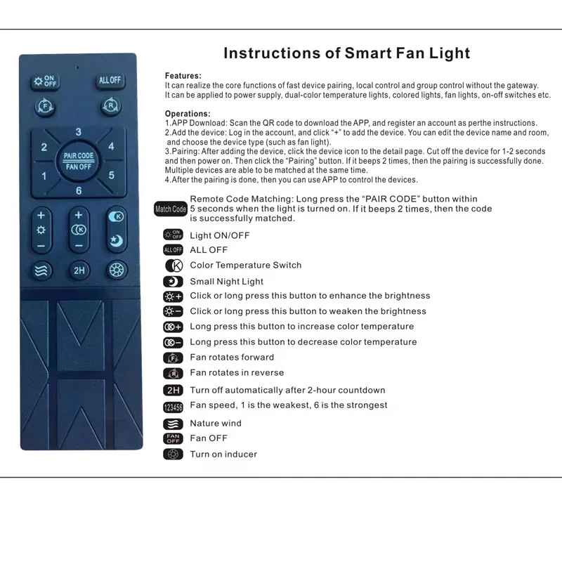 Smart App ceiling fan 46CM fan - Smart Home Ventilation System 리뷰 및 가격