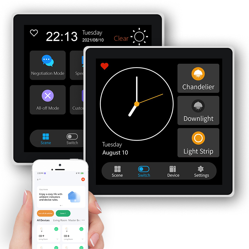 FUERS 4 Inch Touch Screen Mult - Smart Home Zigbee 리뷰 및 가격