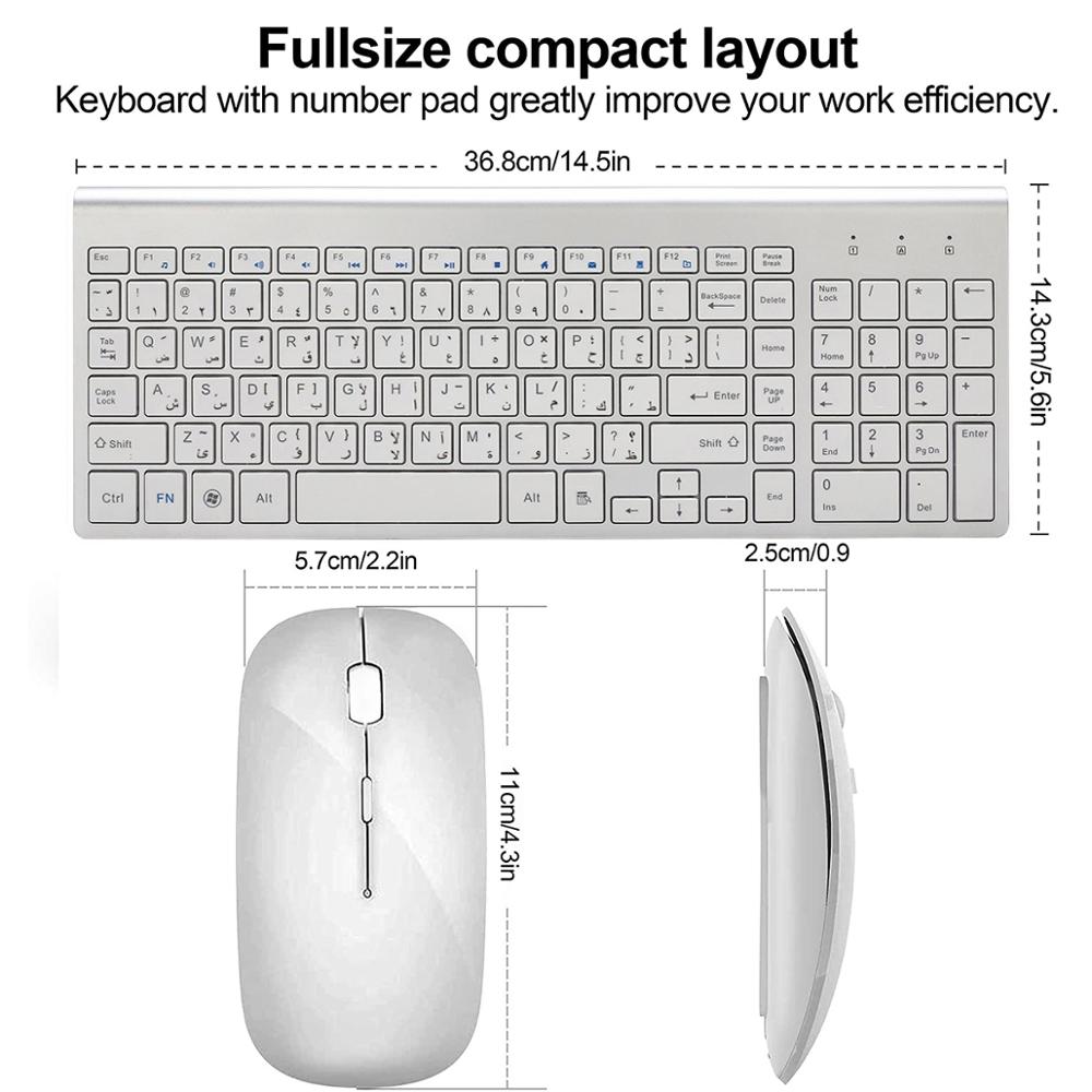 Arabic Enghish Character Slim  - Smart Home Keyboard 리뷰 및 가격