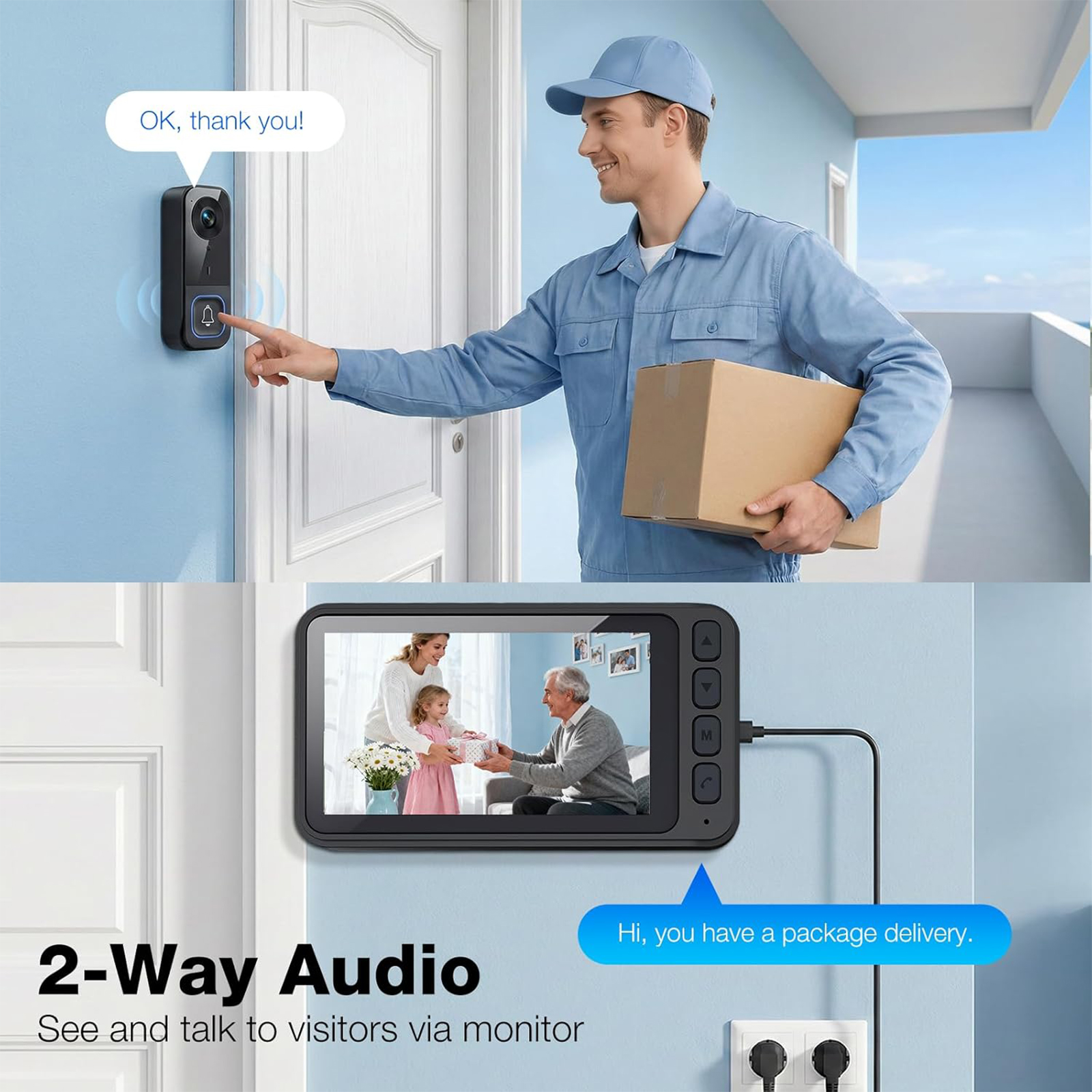 Video Door Bell Camera with Mo - Video Doorbell 리뷰 및 가격