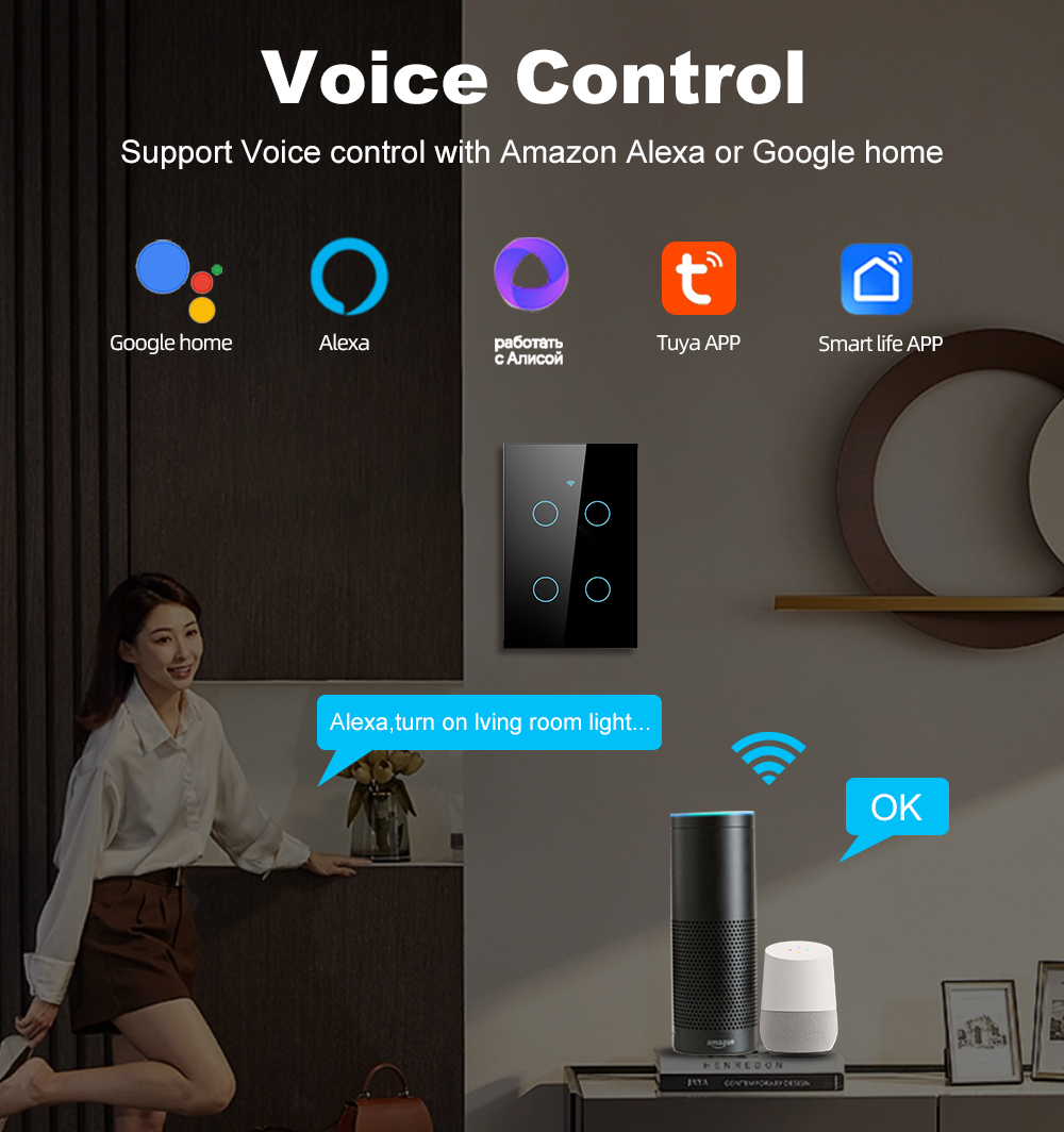 Tuya Smart Life Wifi+Bluetooth - Smart Home Dashboard 리뷰 및 가격
