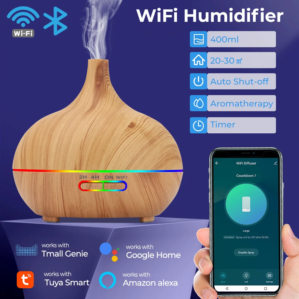 Tuya WiFi Smart Air Humidifier - Smart Home Keyboard 리뷰 및 가격