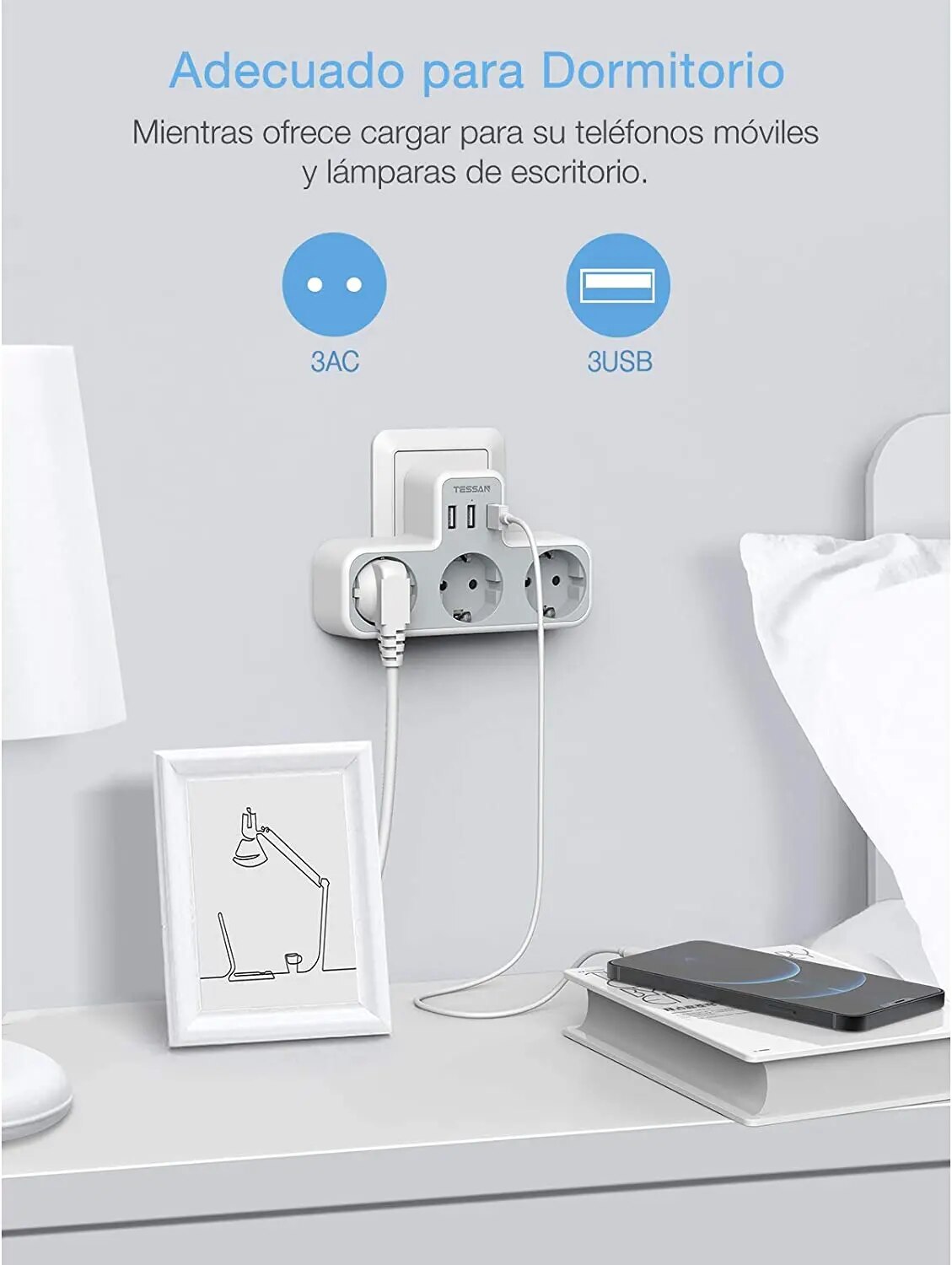 TESSAN EU Plug Power Strip wit - Smart Power Strip 리뷰 및 가격