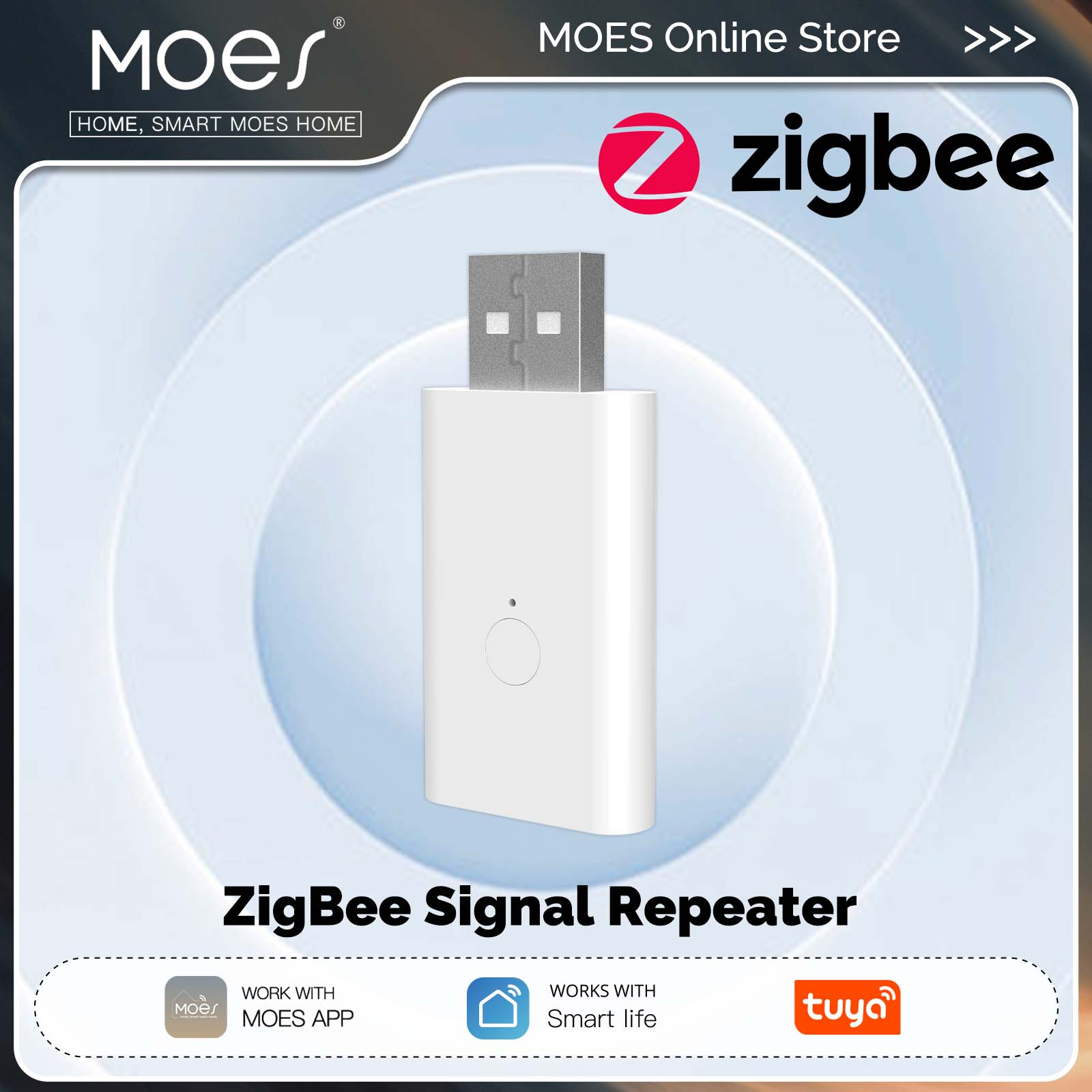 MOES Tuya ZigBee3.0 Signal Rep - Smart Home Zigbee Gateway 리뷰 및 가격
