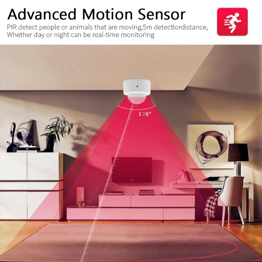 Zigbee Mini PIR Motion Sensor  - Smart Home Zigbee Gateway 리뷰 및 가격