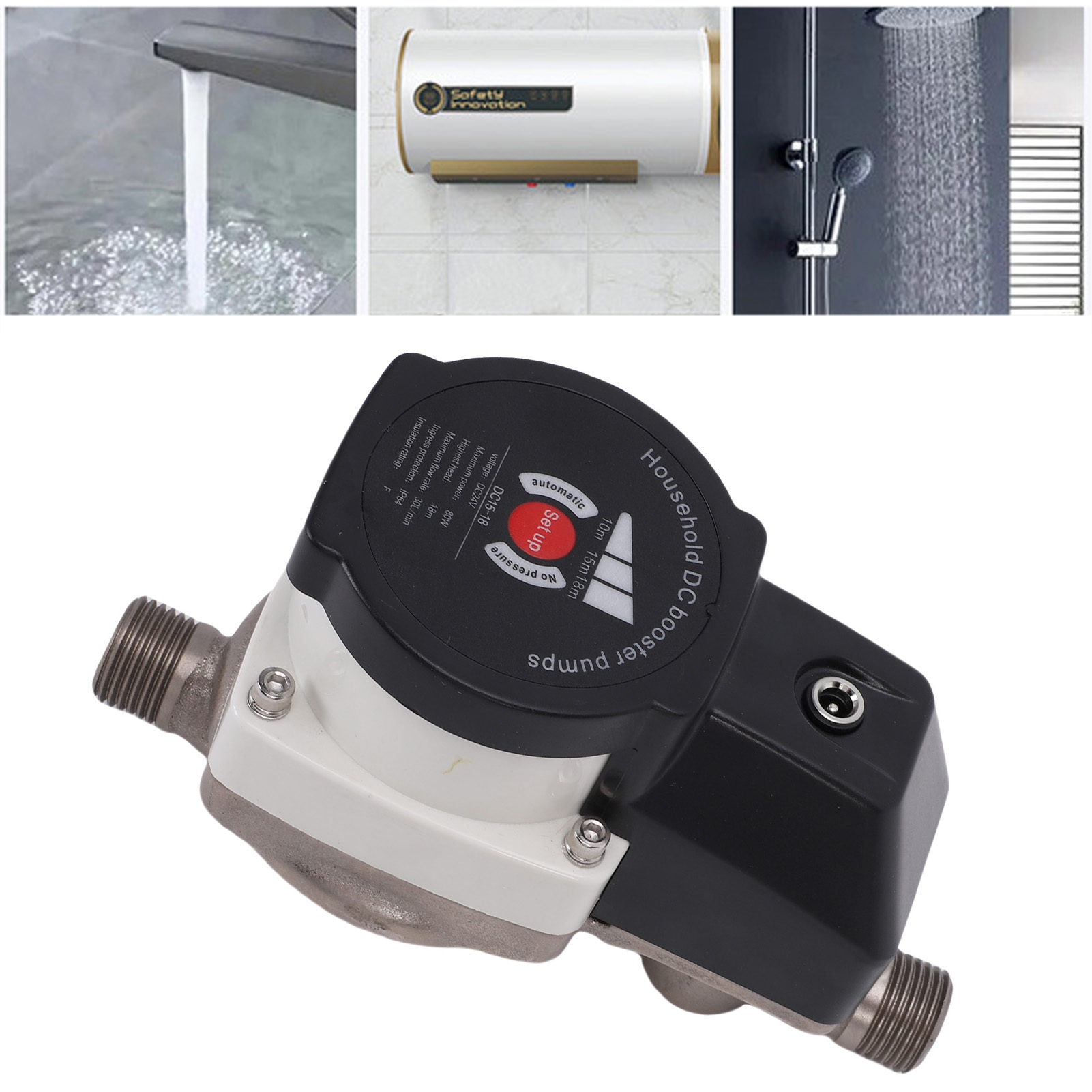 Smart Shower Water Pressure Bo - Smart Home Yam Pounder 리뷰 및 가격