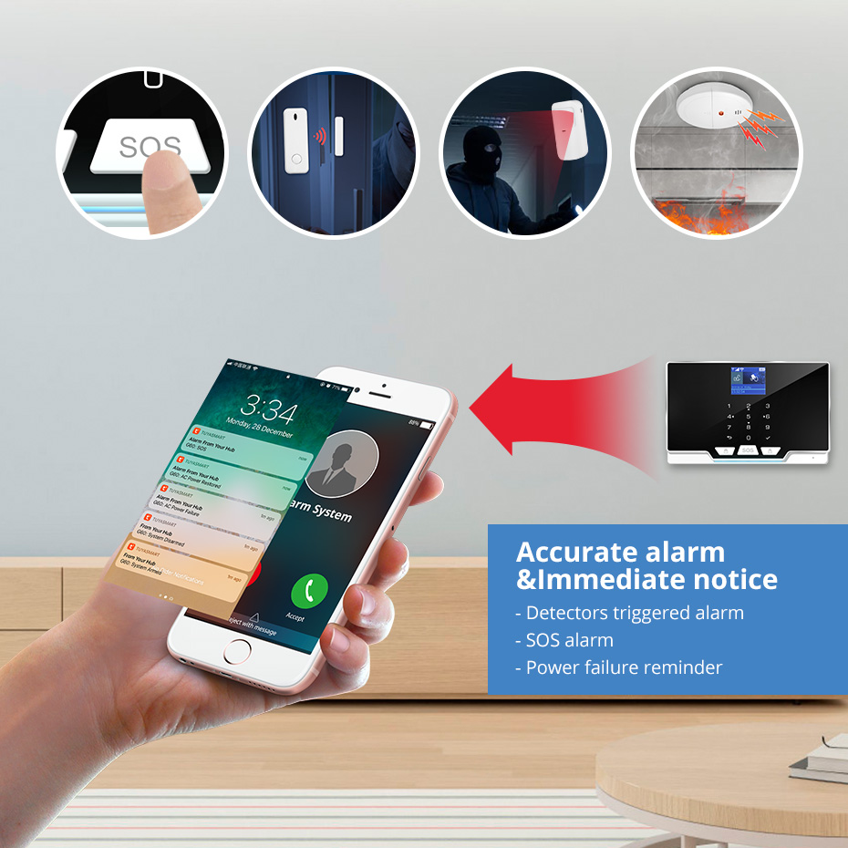 KERUI G20 WIFI GSM Alarm Panel - Smart Home Keyboard 리뷰 및 가격