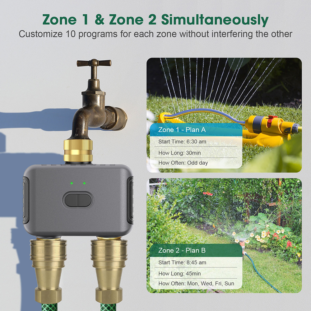 Tuya 2 Zone Watering Timer Gar - Smart Home Device 리뷰 및 가격