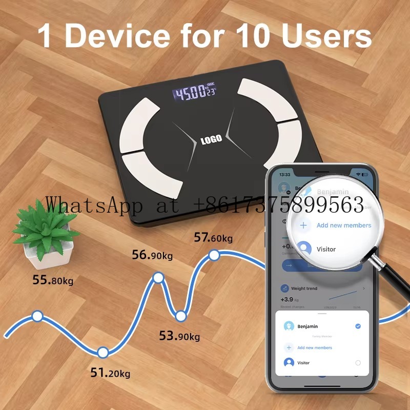 Smart Digital Body Scale with  - Smart Home Wellness 리뷰 및 가격