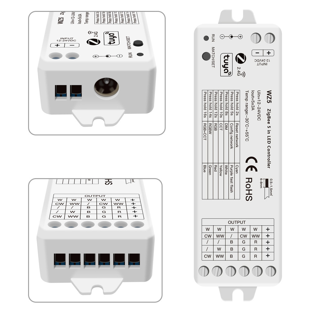 ZigBee 3.0 LED Controller 5-in - Smart Power Strip 리뷰 및 가격
